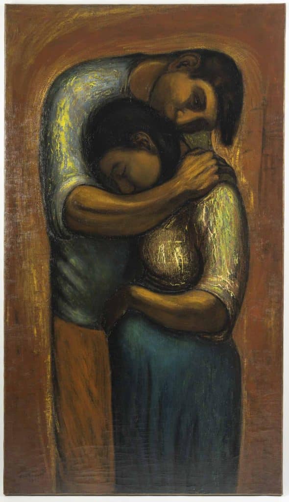 Noé Canjura (El Salvador), The Embrace, 1950.