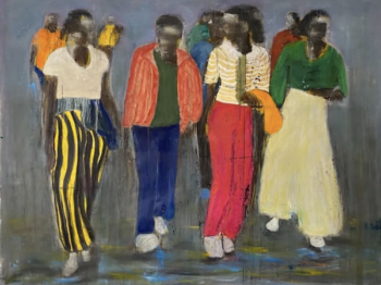 Olga Yaméogo (Burkina Faso), The Sun is in Your Feet, 2023.