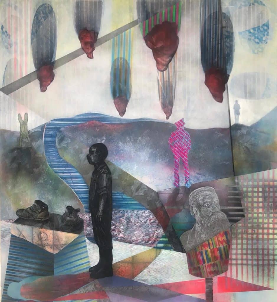 Peterson Kamwathi (Kenya), Untitled, 2020.
