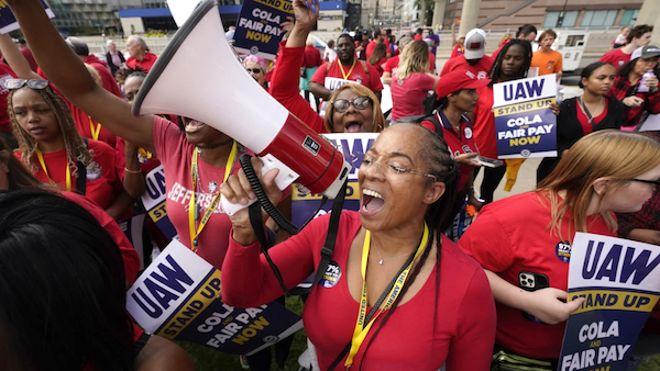 Despite spending billions to thwart unions there are times when workers win. A good example was the victory workers scored when the UAW struck all three auto giants to win the contract they are currently working under. Victories such as these are not something the union busters like to see.| AP