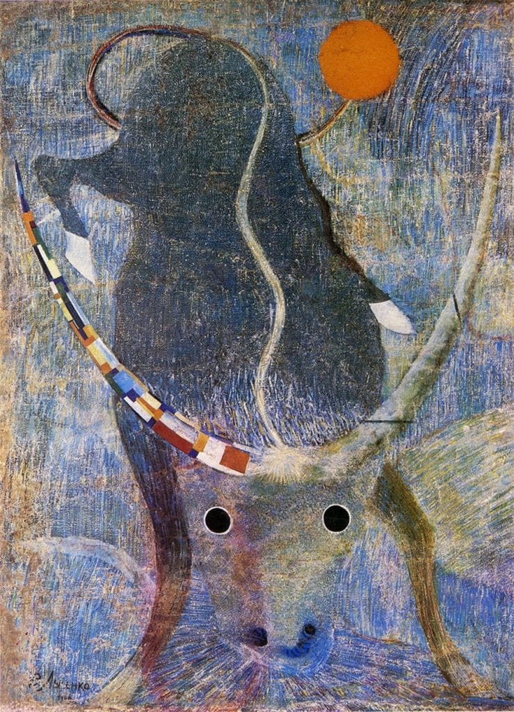 Vladimir Lysenko (USSR), The Bull (Fascism Advances), 1929.