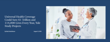 Yale School of Public Health (8/13/26)