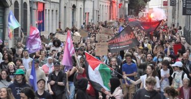 Spontaneous anti-fascist demonstration, June 10 2024 in Besançon. Photo: Toufik-de-Planoise / CC BY 4.0