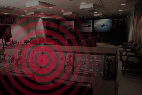 Drafted behind closed doors by a small group of defense officials, a new Pentagon strategy aims to expand battlefield nuclear options and blur the line between conventional and nuclear warfare—bypassing public oversight while dramatically raising the risk of unintended global escalation. (Illustration by François Diaz-Maurin; source images via National Archives and Canva.com)