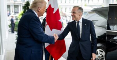 President Donald Trump meets with Canadian Prime Minister Mark Carney. Photo: The White House / Flickr / Public Domain