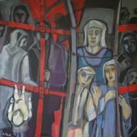 Abed Abdi (Palestine), In the Shadow of the Aggression, 2024.