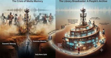 Social-Justice Radio to the Library Broadcaster