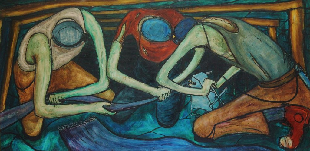 Tom McGuinness (Britain), Belt Fitters, 1963.