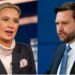 German far-right leader Alice Weidel and US Vice President JD Vance COMPOSITE: Reuters/AP