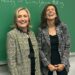 Keren Yarhi-Milo poses with Hillary Clinton during Clinton’s 2023 guest teaching stint at Columbia. Photo | Facebook | Hillary Clinton