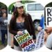 This series of photos was shared on the official Instagram account of the U.S. government-operated Voice of America - Africa radio network on Feb. 15, 2025, with the caption: "White South Africans gathered outside the U.S. embassy in Pretoria...to show their support for U.S. President Donald Trump after he criticized what he terms 'unjust' treatment of White South Africans." | Photos via @voaafrica on Instagram