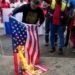 Citizens protest against U.S. attempts to control the Panama Canal, 2025. X/ @AlertaMundoNews