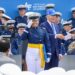 Joy Metzler at the Air Force Academy graduation in 2023 (supplied/Joy Metzler)