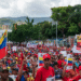 A pro-government march in Venezuela against Donald Trump and US sanctions, in Caracas in August 2019 (Photo credit: Ben Norton)