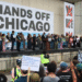 Brandon Johnson speaks to a massive crowd of a quarter million at Chicago’s “No Kings Protest.”