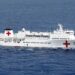 The Chinese hospital ship Silk Road Ark crosses borders with more than 400 medical specialists. Photo: China Daily
